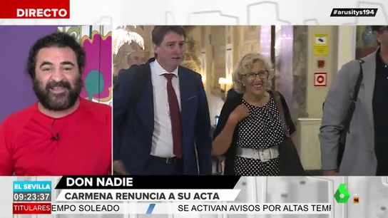 La defensa de El Sevilla a Manuela Carmena La defensa de El Sevilla a Manuela Carmena