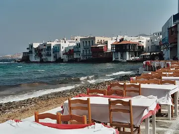 Mykonos, Pequeña Venecia Mykonos, Pequeña Venecia