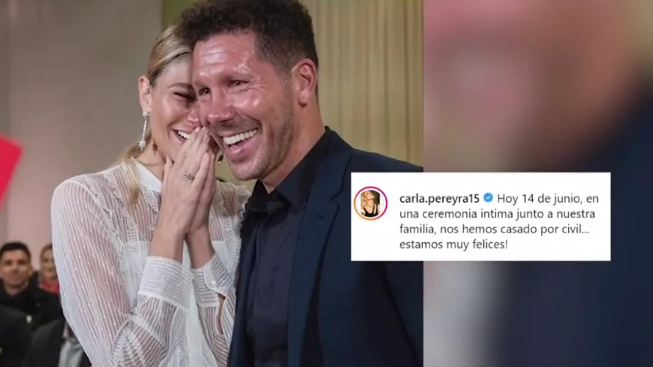 Carla Pereyra y Cholo Simeone Carla Pereyra y Cholo Simeone