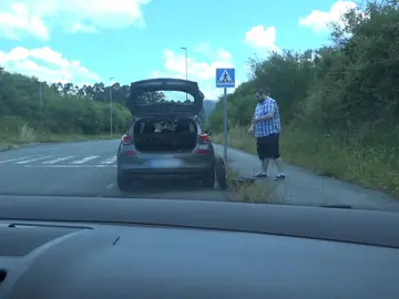 Neumático pinchado Neumático pinchado
