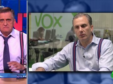La coincidencia entre Ortega Smith y Wyoming que deja alucinando al presentador La coincidencia entre Ortega Smith y Wyoming que deja alucinando al presentador