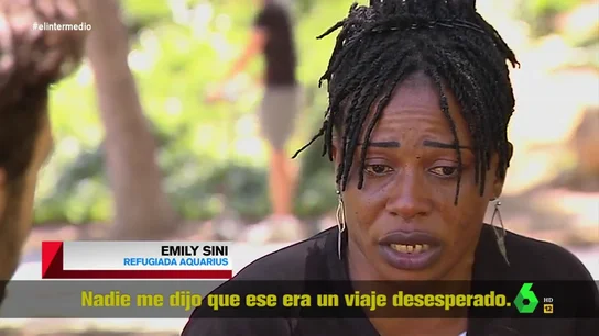 El desgarrador testimonio de una refugiada del Aquarius: "Mi marido murió, me quitaron a mi hija y sufrí acoso sexual" El desgarrador testimonio de una refugiada del Aquarius: "Mi marido murió, me quitaron a mi hija y sufrí acoso sexual"