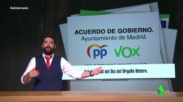 Dani Mateo 'desvela' en exclusiva los puntos más polémicos del acuerdo entre PP y Vox en Madrid