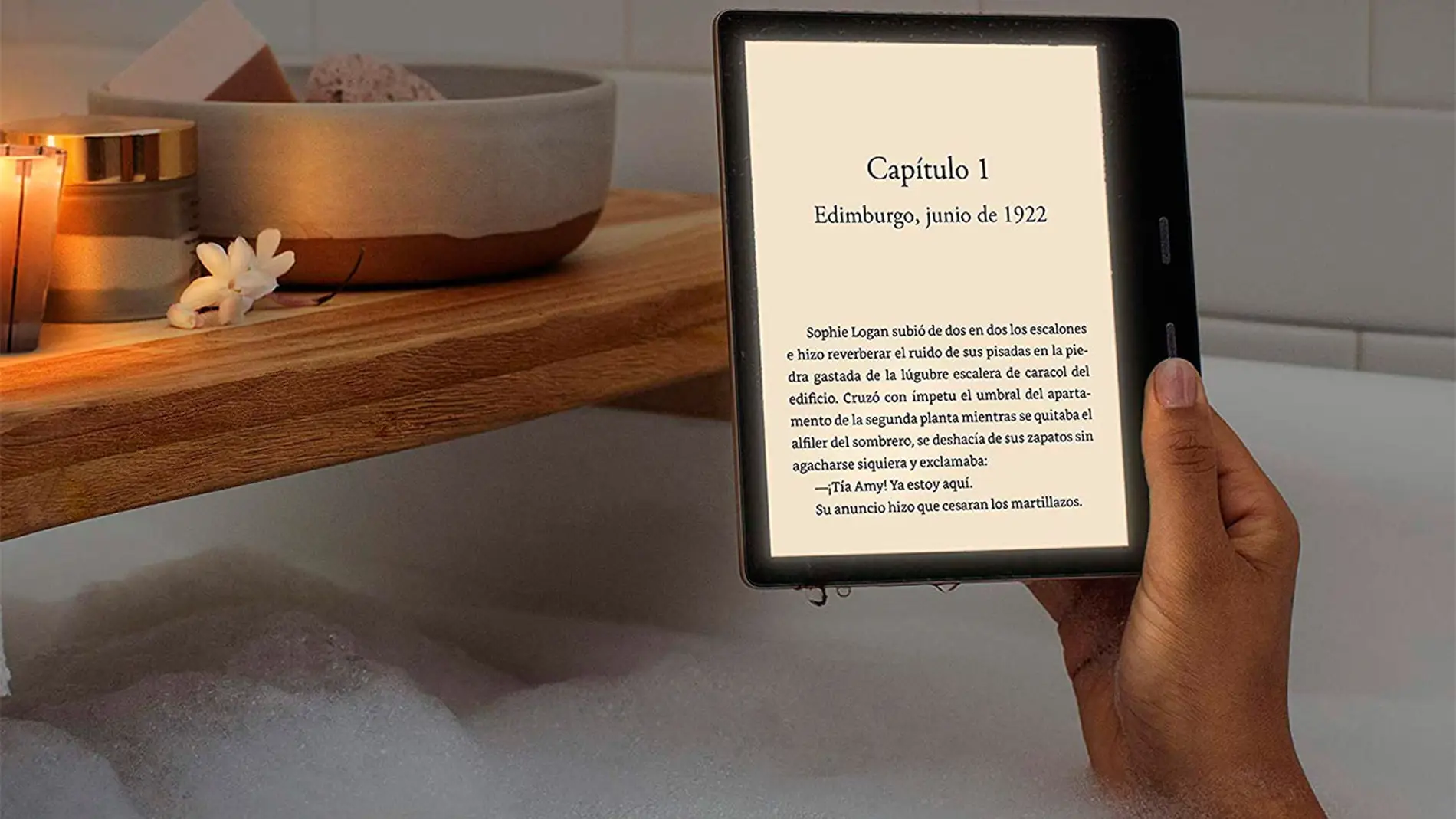 Kindle Paperwhite: el 'ereader' de  con luz y resistente al