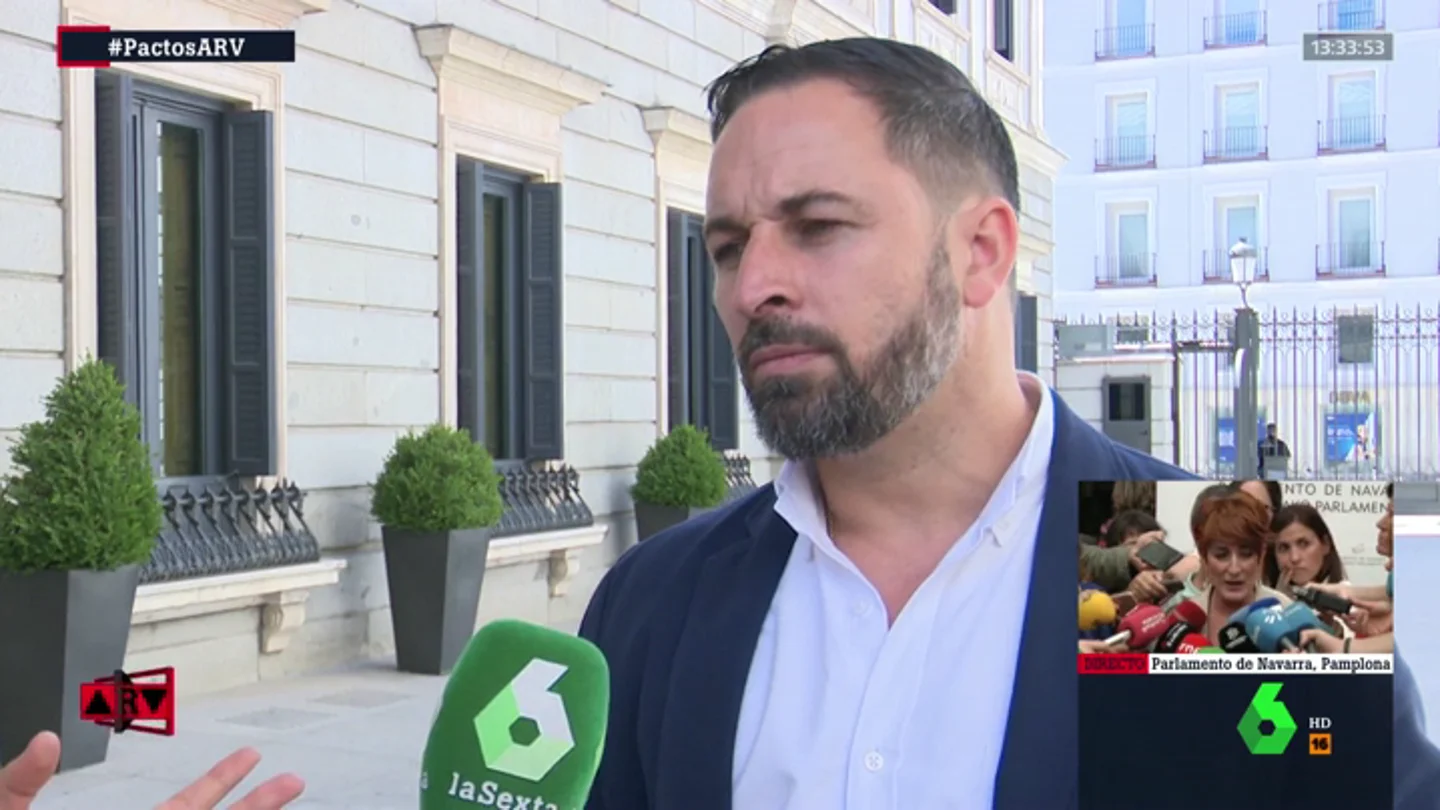 Vox insiste en Madrid: o entra en el Gobierno del Ayuntamiento o "valorará medidas" Vox insiste en Madrid: o entra en el Gobierno del Ayuntamiento o "valorará medidas"