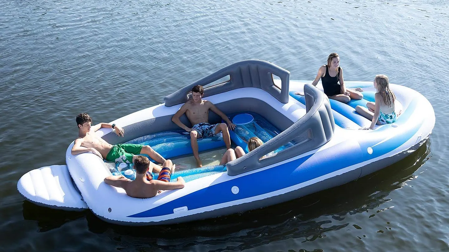 El yate inflable que arrasa en Internet El yate inflable que arrasa en Internet