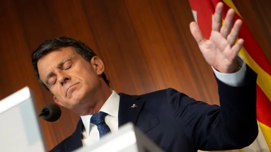 El ex primer ministro francés Manuel Valls El ex primer ministro francés Manuel Valls