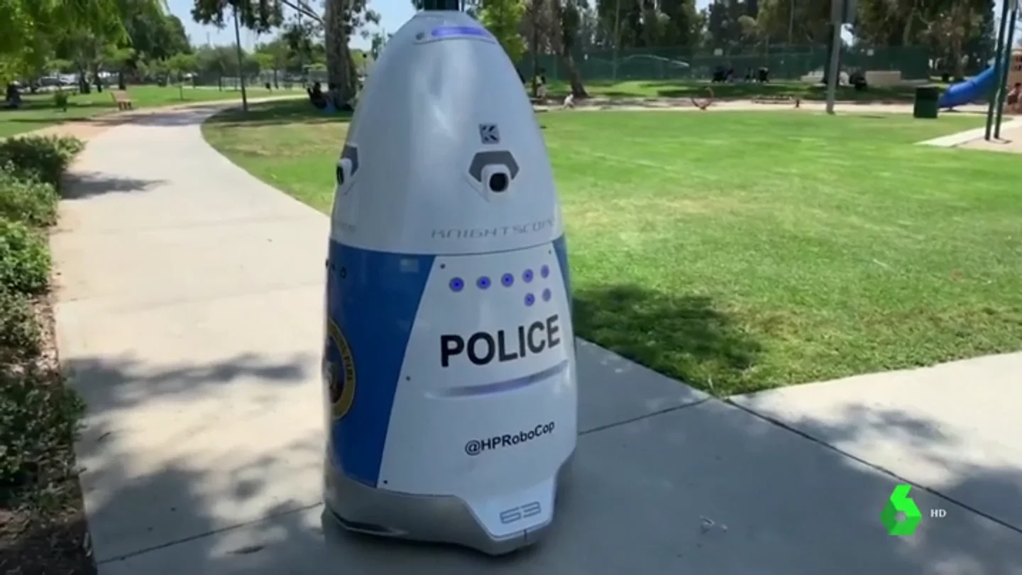 'HP Robocop', el nuevo agente de policía de California: patrulla la ciudad con cámaras incorporadas 'HP Robocop', el nuevo agente de policía de California: patrulla la ciudad con cámaras incorporadas