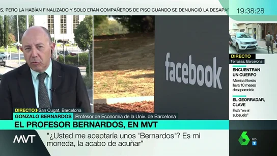 Gonzalo Bernardos: "Lo que Facebook pretende es sustituir a los bancos" Gonzalo Bernardos: "Lo que Facebook pretende es sustituir a los bancos"
