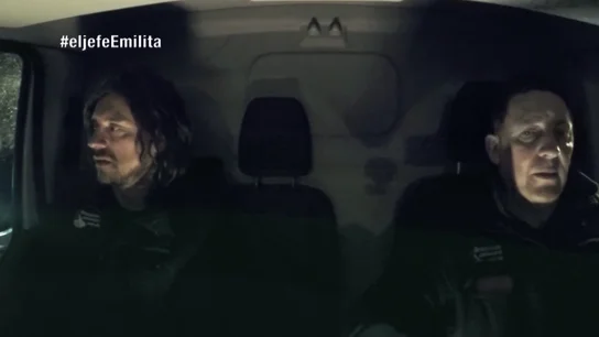 El Jefe infiltrado de La Emilita con un repartidor El Jefe infiltrado de La Emilita