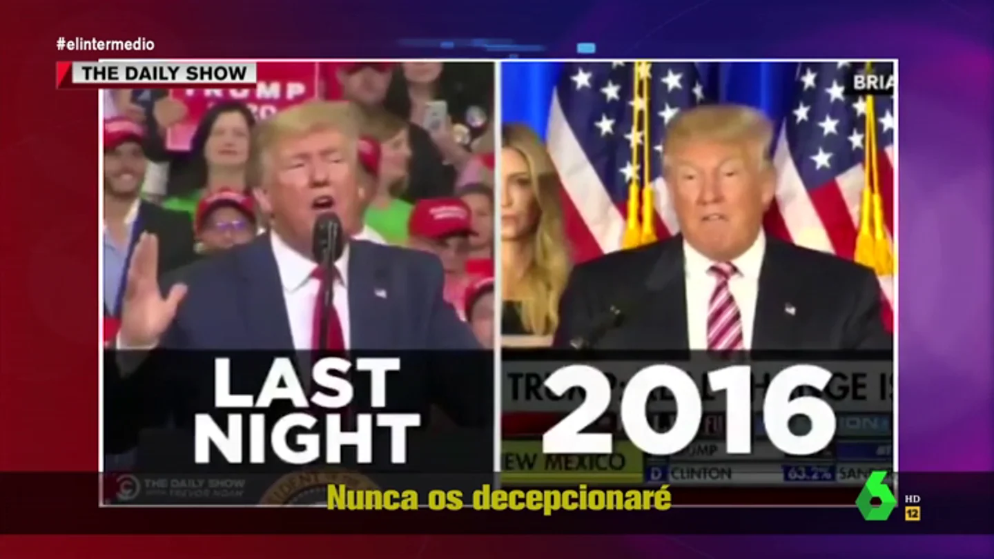 Estas son las diferencias entre el discurso de la campaña de Donald Trump en 2016 y su discurso de reelección Estas son las diferencias entre el discurso de la campaña de Donald Trump en 2016 y su discurso de reelección