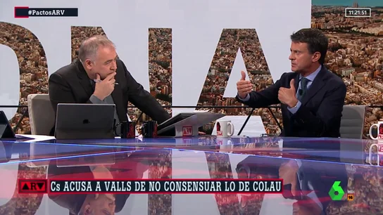 El ex primer ministro francés Manuel Valls El ex primer ministro francés Manuel Valls