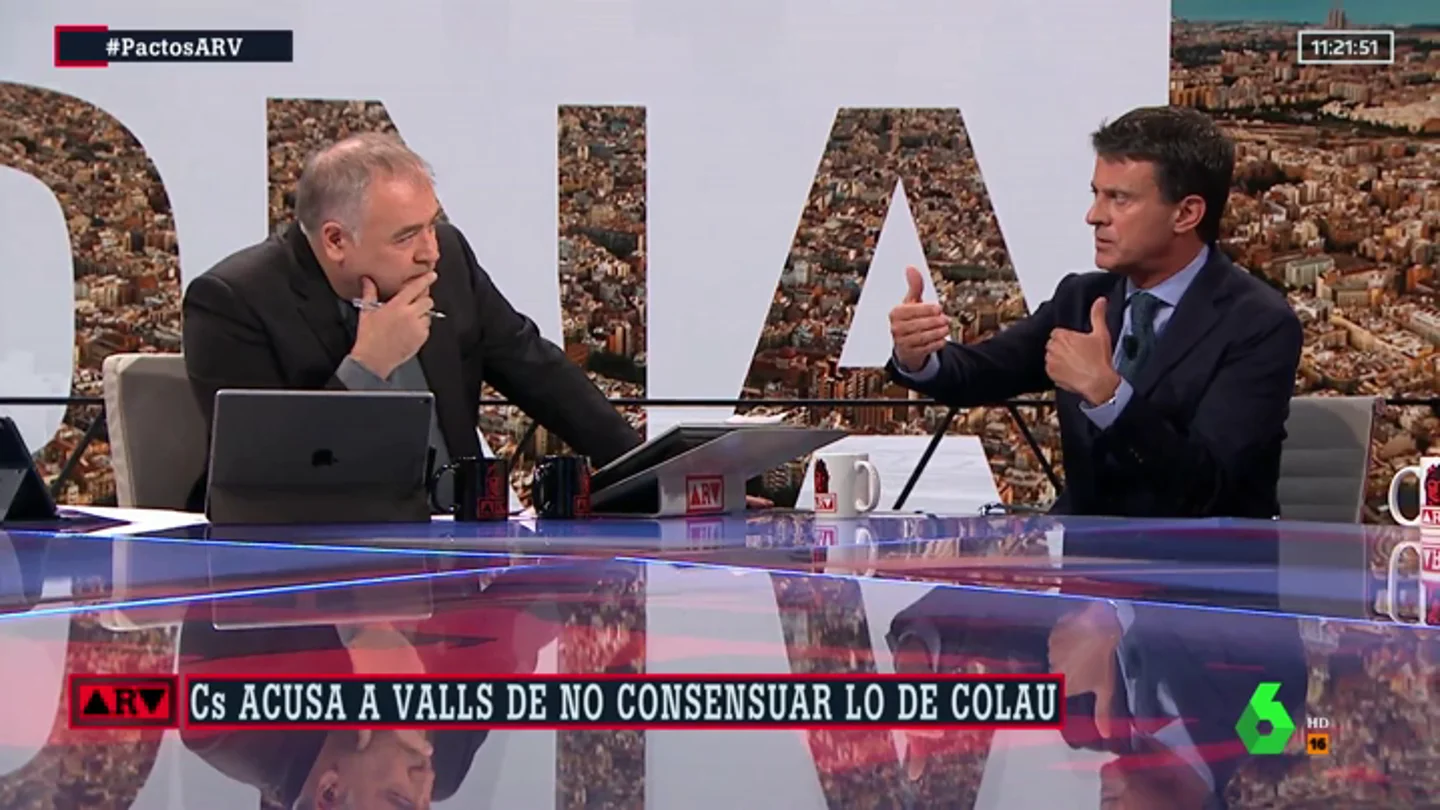 El ex primer ministro francés Manuel Valls El ex primer ministro francés Manuel Valls