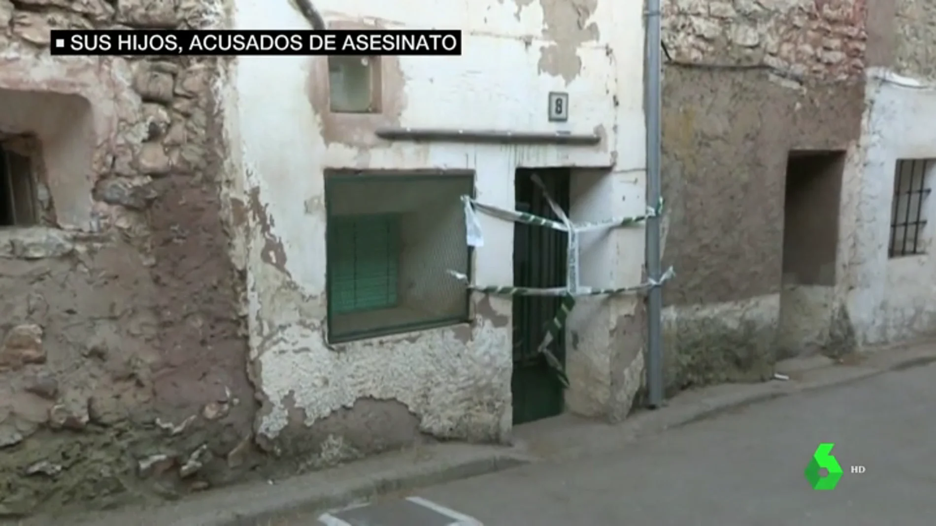 El cuerpo de la anciana asesinada en Pozondón estaba oculto en la pared bajo una capa de yeso