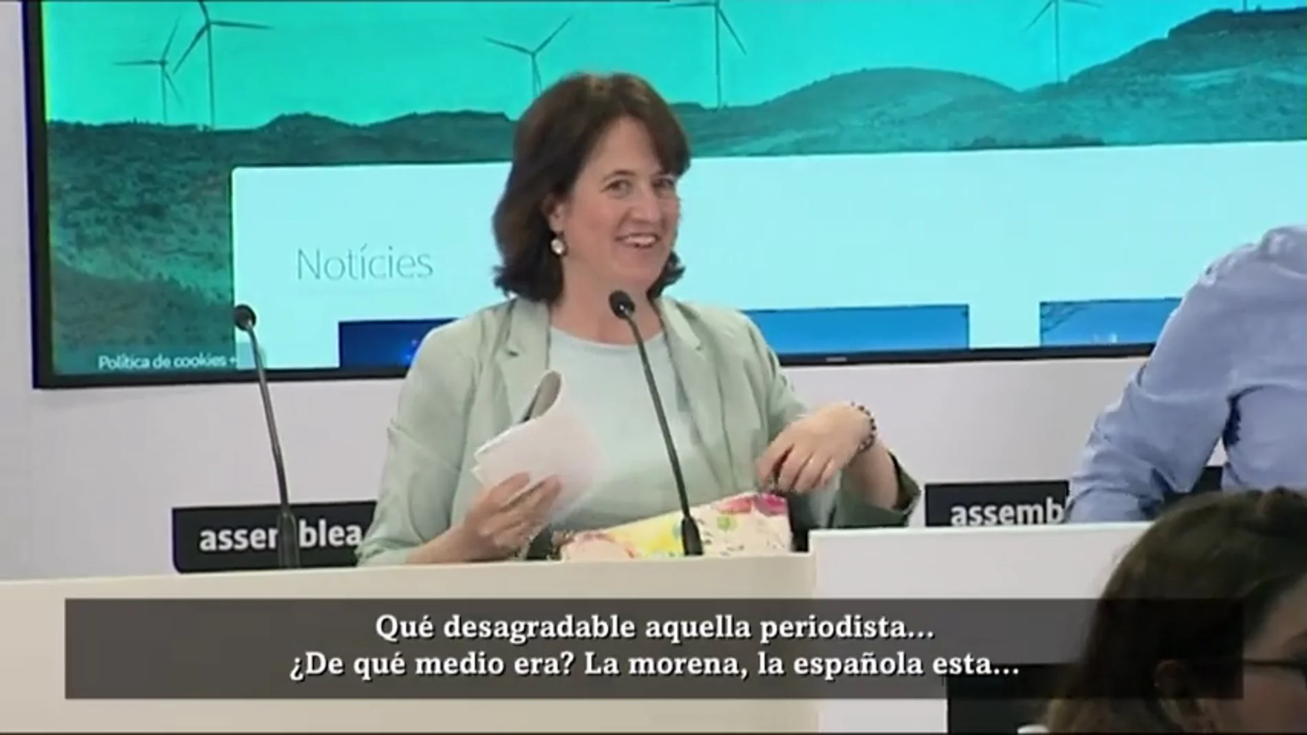Elisenda Paluzie, presidenta de la Asamblea Nacional Catalana