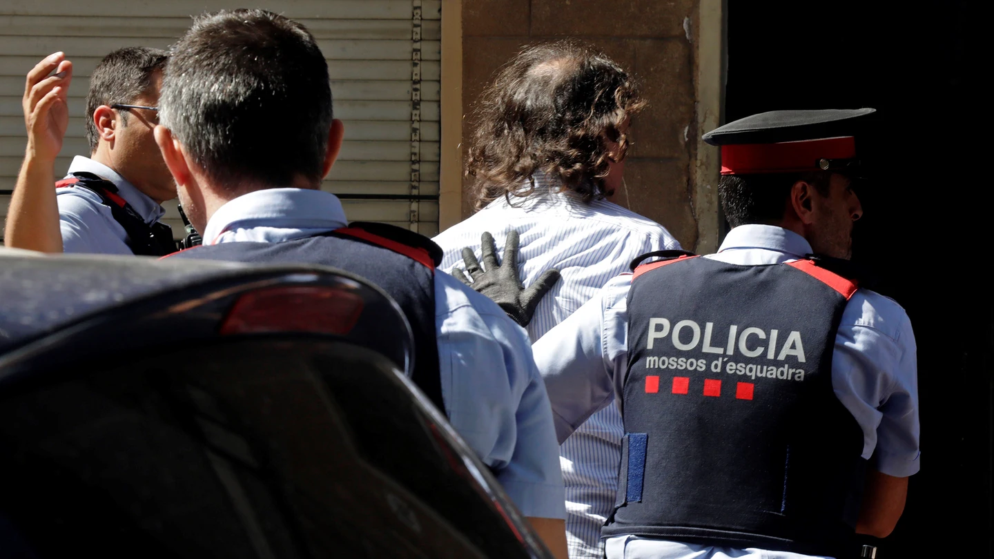 Detención de la expareja de Mónica Borràs Detención de la expareja de Mónica Borràs