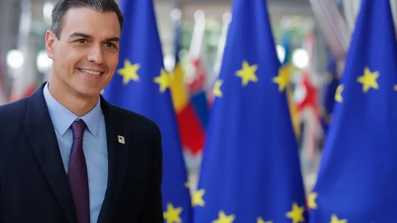 El presidente del Gobierno, Pedro Sánchez