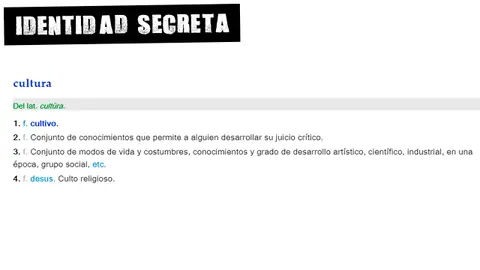 Definición de cultura por la RAE RAE