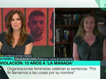 Victoria Rosell (UP): "¿Alguien se plantea si hay intimidación cuando te rodean cinco personas y te piden el bolso o es solo con los delitos machistas?" Victoria Rosell (UP): "¿Alguien se plantea si hay intimidación cuando te rodean cinco personas y te piden el bolso o es solo con los delitos machistas?"