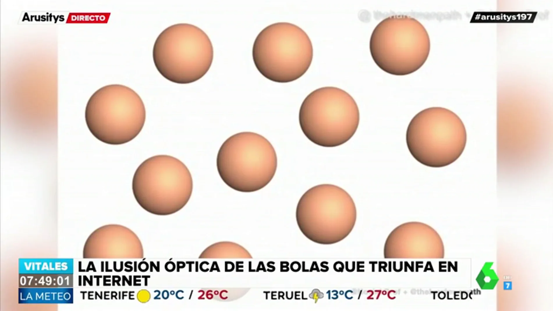 ¿De qué color ves estas bolas?: ponte a prueba con la última ilusión óptica que triunfa en Internet