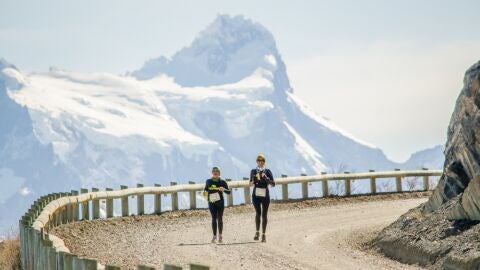 Corredores en la Patagonia