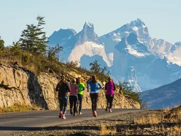 Runners en la Patagonia Runners en la Patagonia