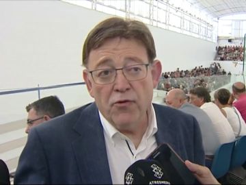 Ximo Puig valora positivamente la oferta de cargos intermedios de Pedro Sánchez a Pablo Iglesias Ximo Puig valora positivamente la oferta de cargos intermedios de Pedro Sánchez a Pablo Iglesias