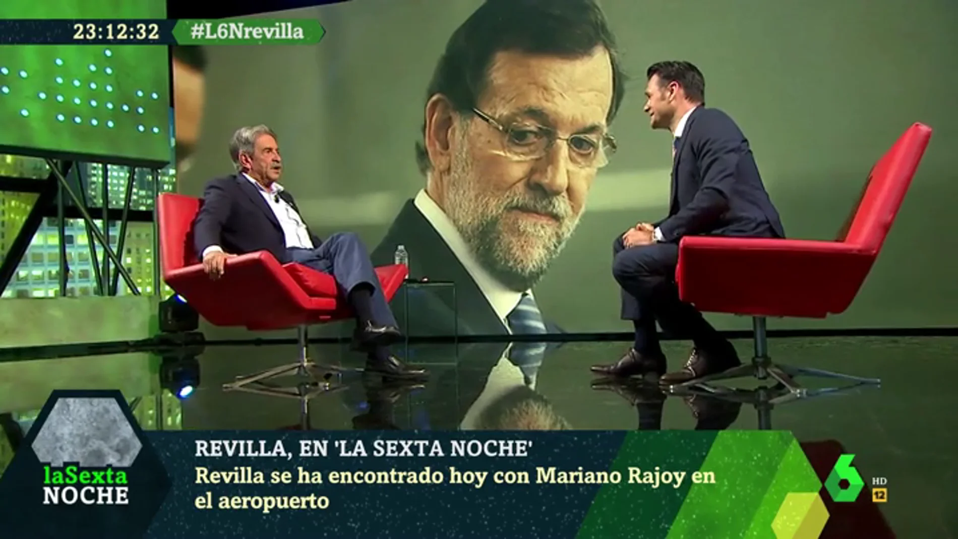 Miguel Ángel Revilla, en laSexta Noche