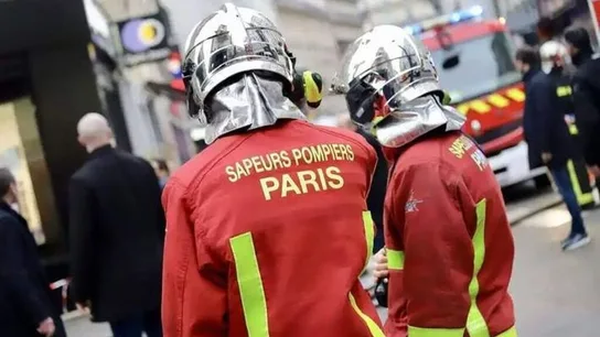 Bomberos en París Bomberos en París