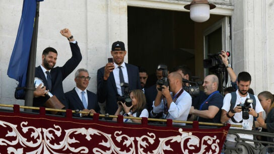 Felipe Reyes, con la Liga ACB