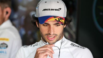 Carlos Sainz, en un Gran Premio