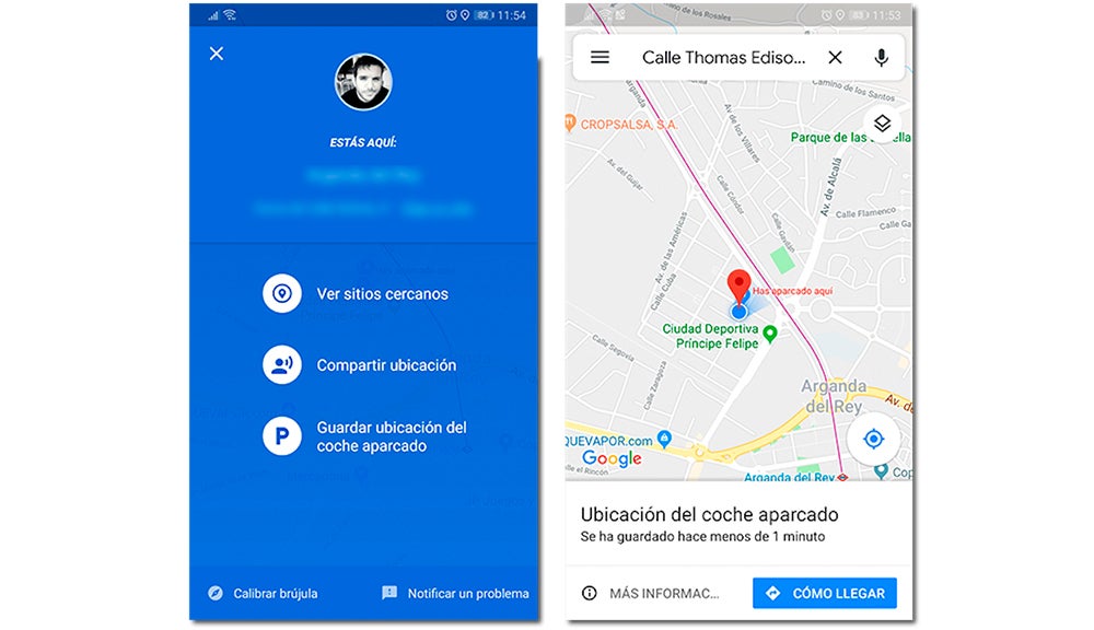 La función en Android