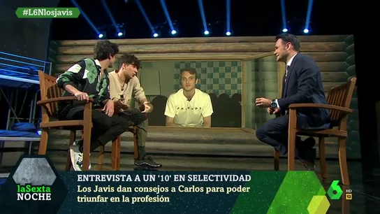 Los Javis, en laSexta Noche Los Javis, en laSexta Noche