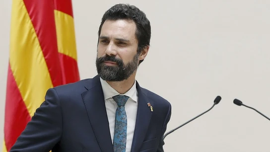 Roger Torrent, presidente del Parlamento de Cataluña Roger Torrent, presidente del Parlamento de Cataluña