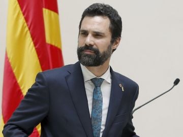 Roger Torrent, presidente del Parlamento de Cataluña Roger Torrent, presidente del Parlamento de Cataluña