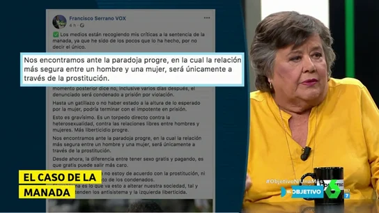 Cristina Almeida, en El Objetivo Cristina Almeida, en El Objetivo