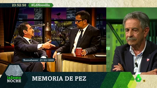 Miguel Ángel Revilla, en Buenafuente Miguel Ángel Revilla, en Buenafuente