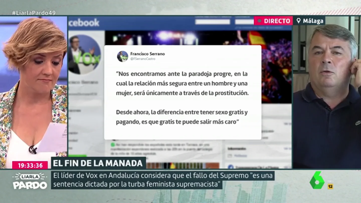 El abogado de La Manada, en Liarla Pardo El abogado de La Manada, en Liarla Pardo