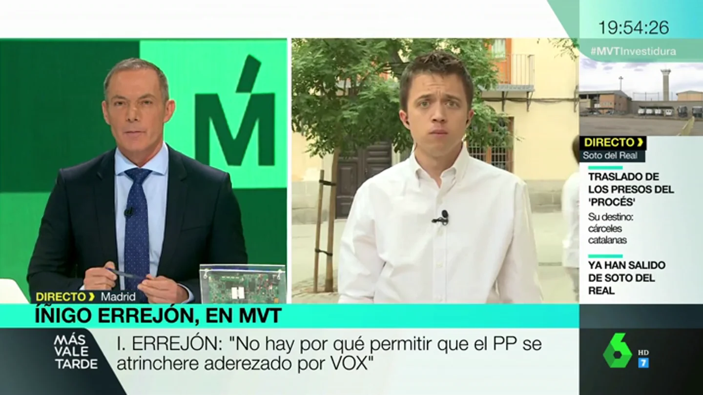 Íñigo Errejón insiste en que "la mano sigue tendida" para llegar a un acuerdo con el PSOE y Ciudadanos en la Comunidad de Madrid Íñigo Errejón insiste en que "la mano sigue tendida" para llegar a un acuerdo con el PSOE y Ciudadanos en la Comunidad de Madrid
