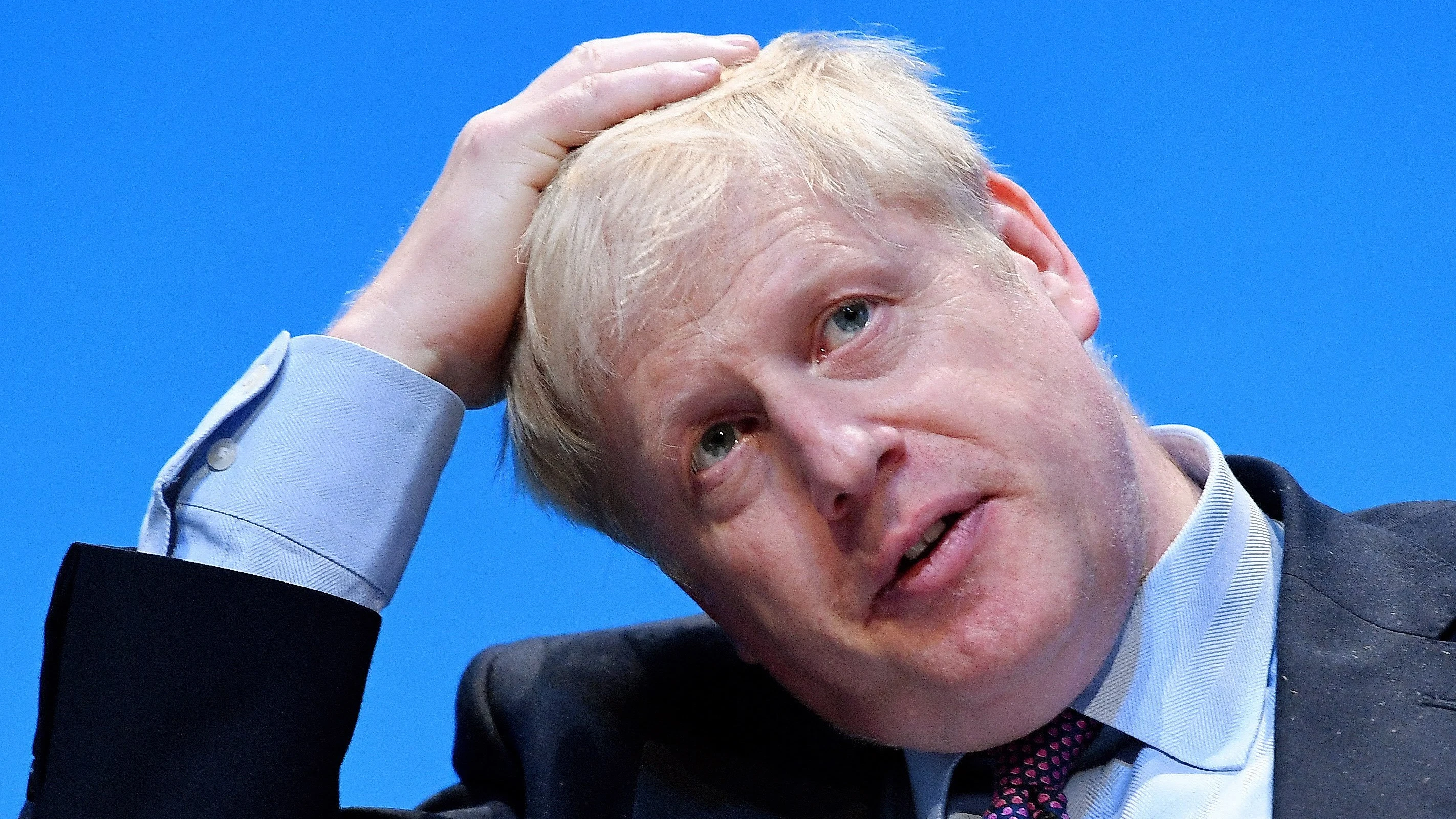  El candidato a líder conservador y a primer ministro británico, Boris Johnson