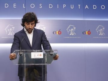 Toni Roldán en una imagen de archivo el Congreso de los Diputados Toni Roldán en una imagen de archivo el Congreso de los Diputados
