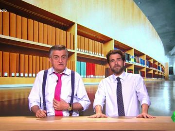 "Defiendes la educación pública, pero ¿llevas a tus hijos a un colegio privado?": la pregunta incómoda de Gonzo a Wyoming "Defiendes la educación pública, pero ¿llevas a tus hijos a un colegio privado?": la pregunta incómoda de Gonzo a Wyoming