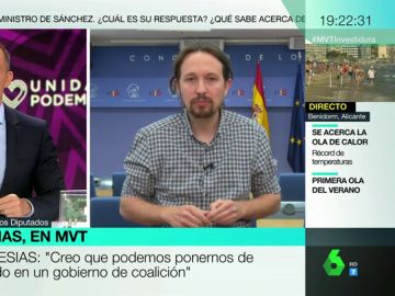 Pablo Iglesias: "Nosotros no vamos a vetar a nadie y no concibo que el PSOE pueda vetar a nadie que proponga Unidas Podemos" Pablo Iglesias: "Nosotros no vamos a vetar a nadie y no concibo que el PSOE pueda vetar a nadie que proponga Unidas Podemos"