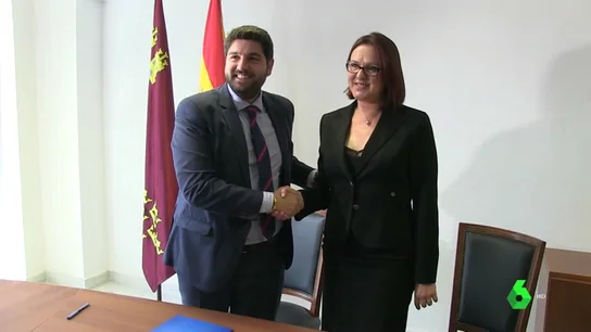 PP y Ciudadanos pactan un Gobierno en Murcia para el que necesitarían el apoyo de Vox PP y Ciudadanos pactan un Gobierno en Murcia para el que necesitarían el apoyo de Vox