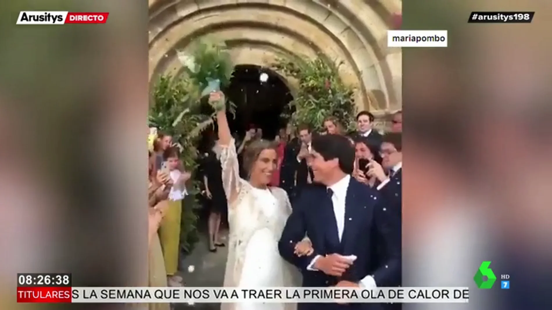 María Pombo y Pablo Castellano: así fue la espectacular boda