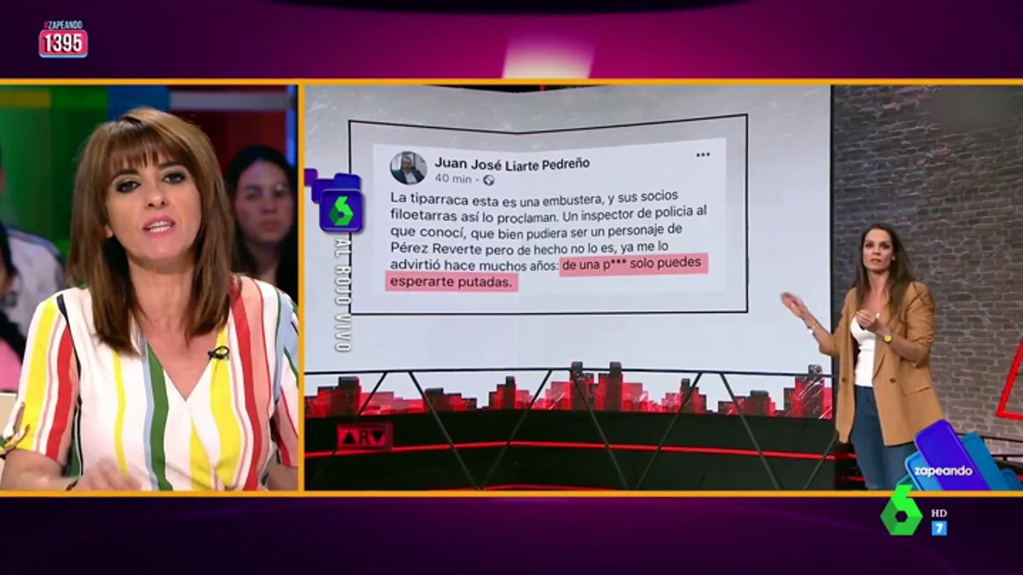 Llum Barrera responde a los insultos de un dirigente de Vox a la ministra Delgado: "Es grave, no me extraña que la Fiscalía lo quiera investigar" Llum Barrera responde a los insultos de un dirigente de Vox a la ministra Delgado: "Es grave, no me extraña que la Fiscalía lo quiera investigar"