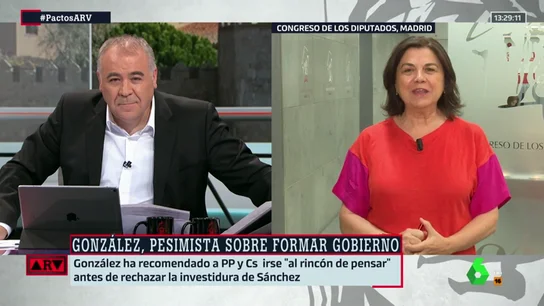 La periodista Lucía Méndez La periodista Lucía Méndez