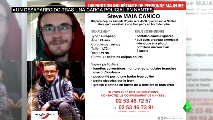 Buscan a un joven desaparecido tras las cargas policiales en el Festival de Nantes: 14 personas cayeron al río fruto del pánico