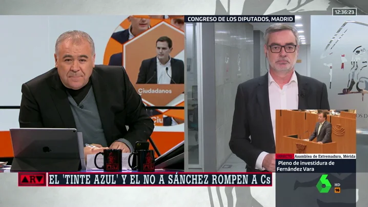 El secretario general de Ciudadanos, José Manuel Villegas El secretario general de Ciudadanos, José Manuel Villegas