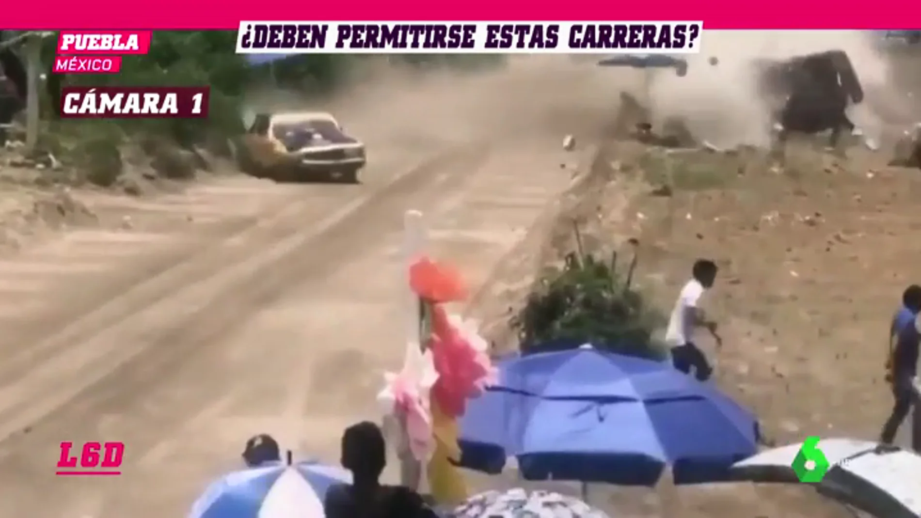 REEMPLAZO | Impactante: Muere una persona en una carrera de coches en México